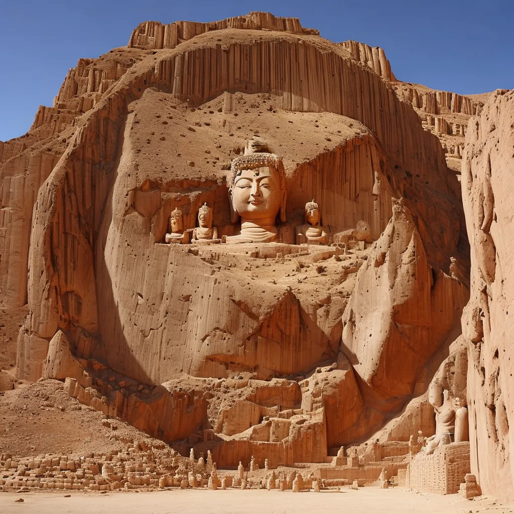 600BCE - Buddha Statuesof Bamiyan - Unknown